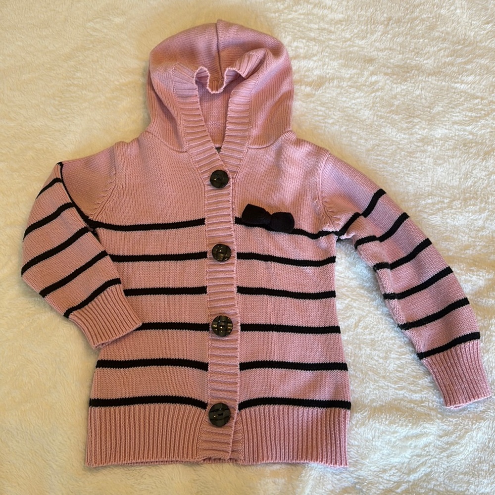 Maria Elena oversized toddler sweater, Size 2T